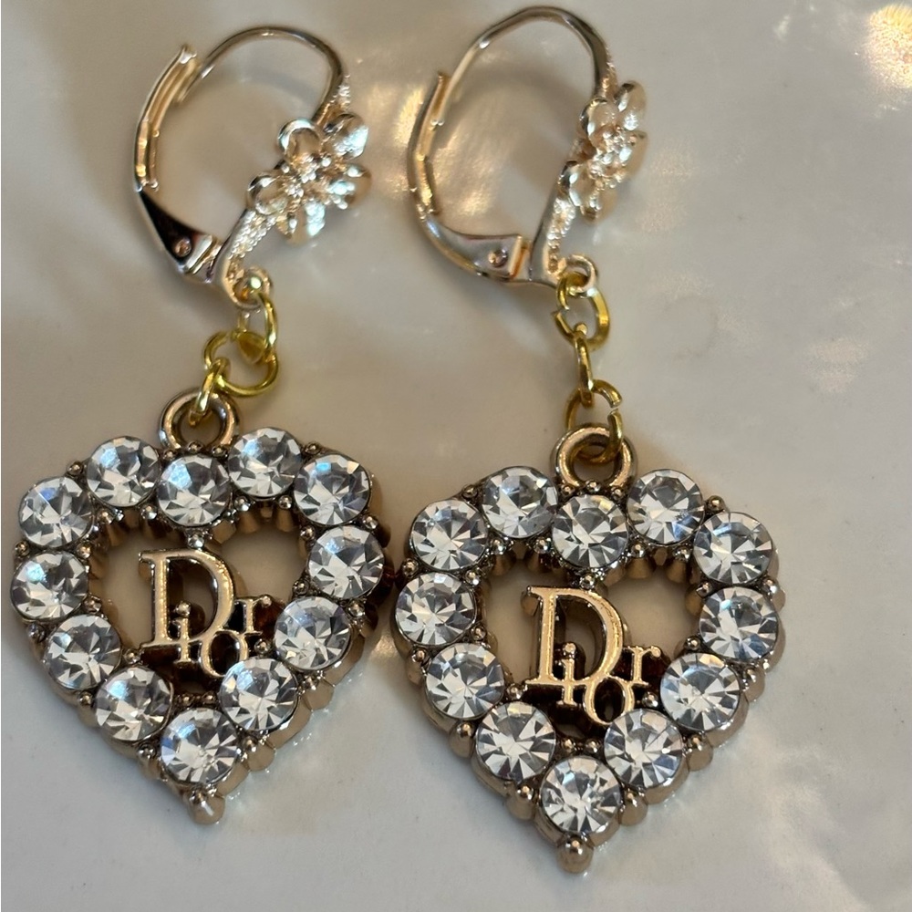 Dior Gold and Silver zipper pull/charms